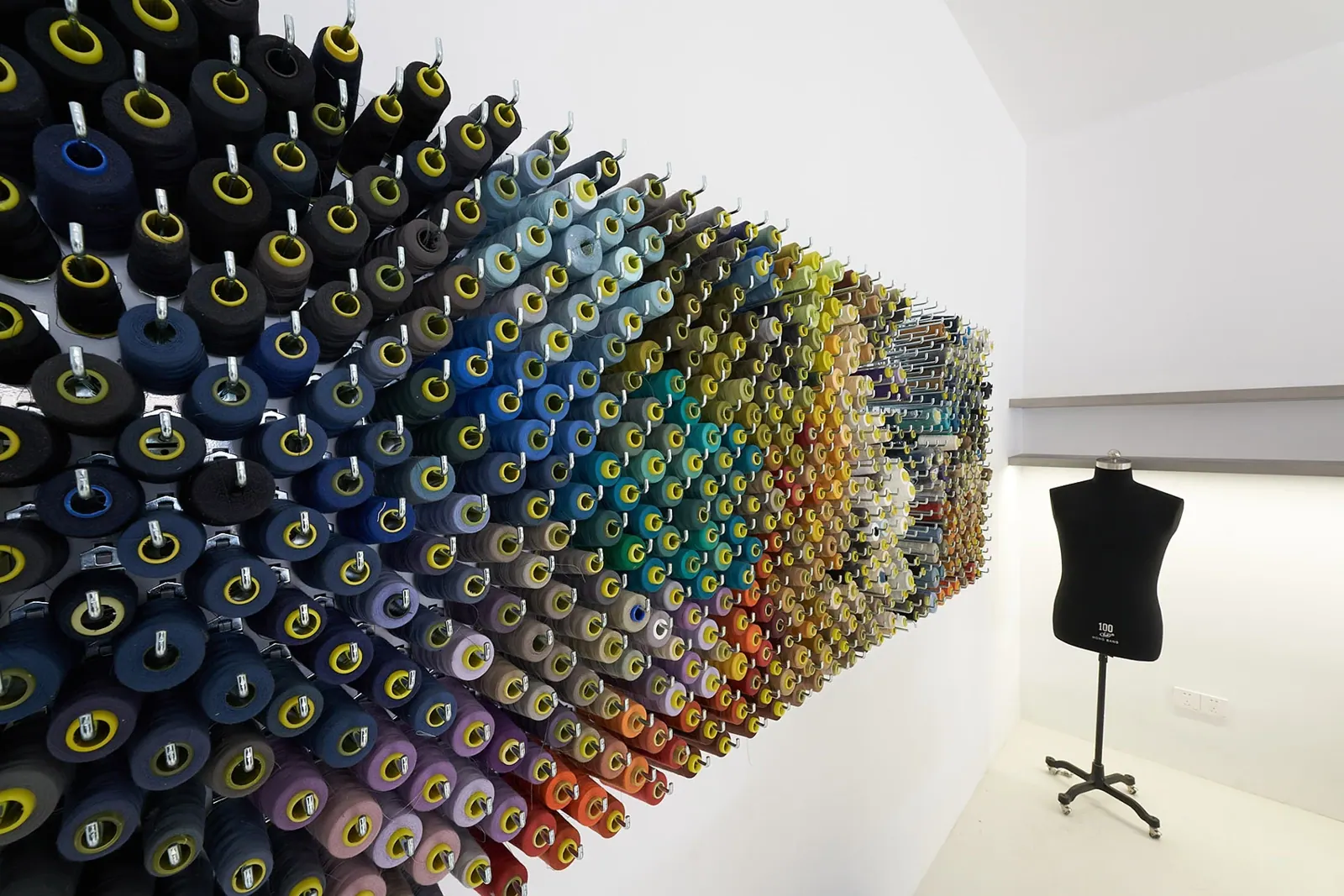 Bytehare Taipei — Textile installation
