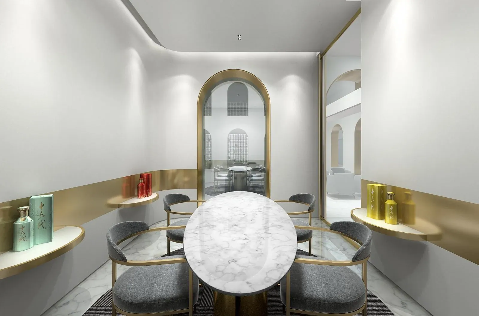 Guijiu Experience Centre — Tasting environment