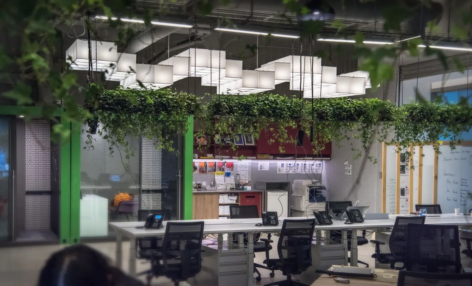 PwC Innovation Centre — Planted open workplace